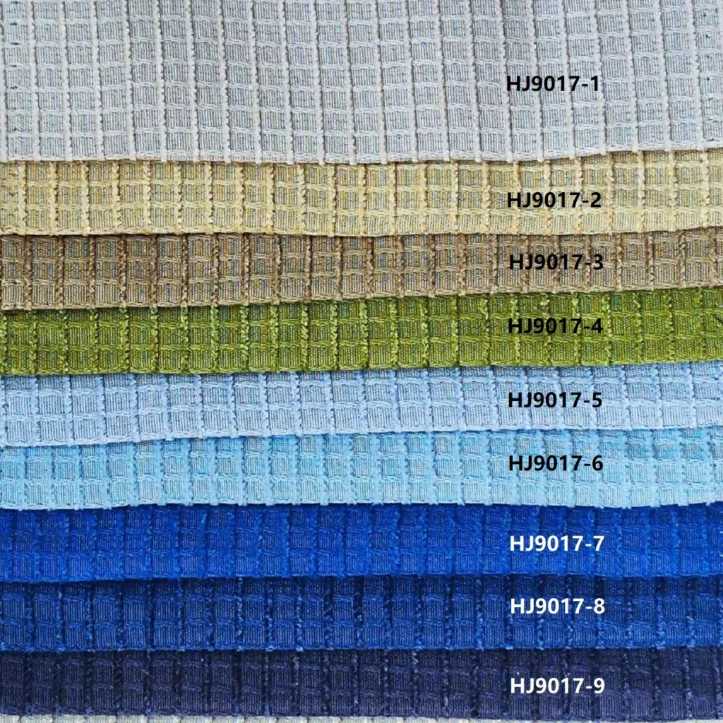 HJ fabric HJ9017 colors1-9