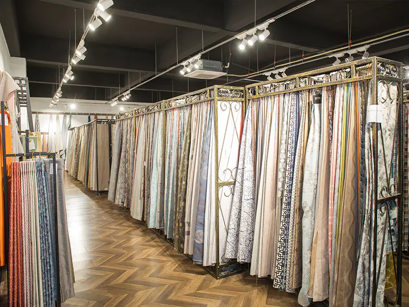 Fabric factory showroom
